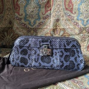 Gucci Lady Lock Python Clutch